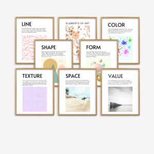 Elements of Art Set of 8