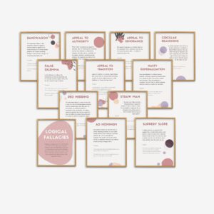 Logical Fallacies Prints
