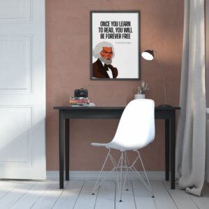 Frederick Douglass Quote Print