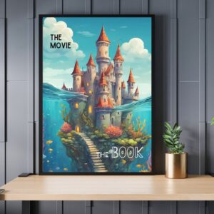 The Movie VS The Book Poster