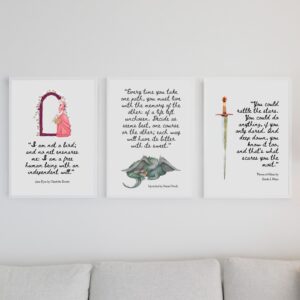 Young Adult Books Quotes Posters