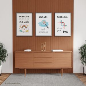 Fun Science Posters Set