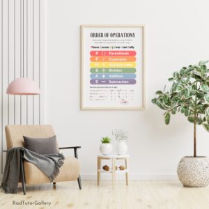 Order of Operations Print