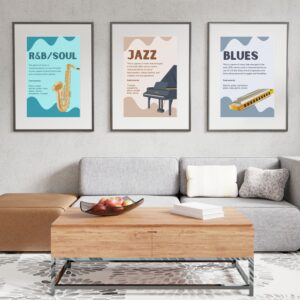 Music Genres Set of 10
