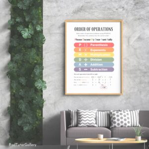 Order of Operations Print
