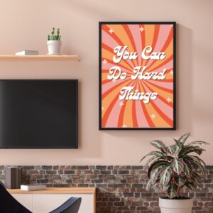 Retro Growth Mindset Posters