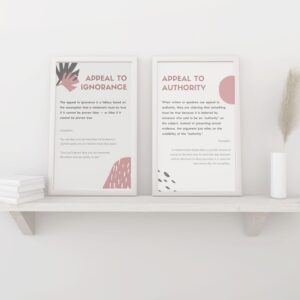 Logical Fallacies Prints
