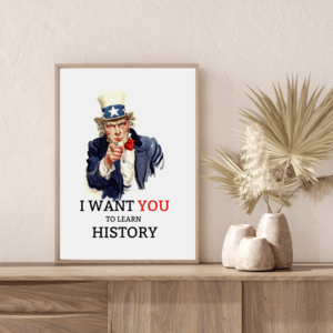 Uncle Sam - Study History Poster