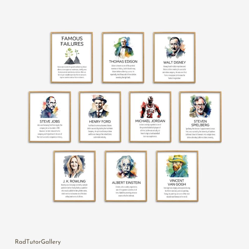 Famous Failures Watercolor