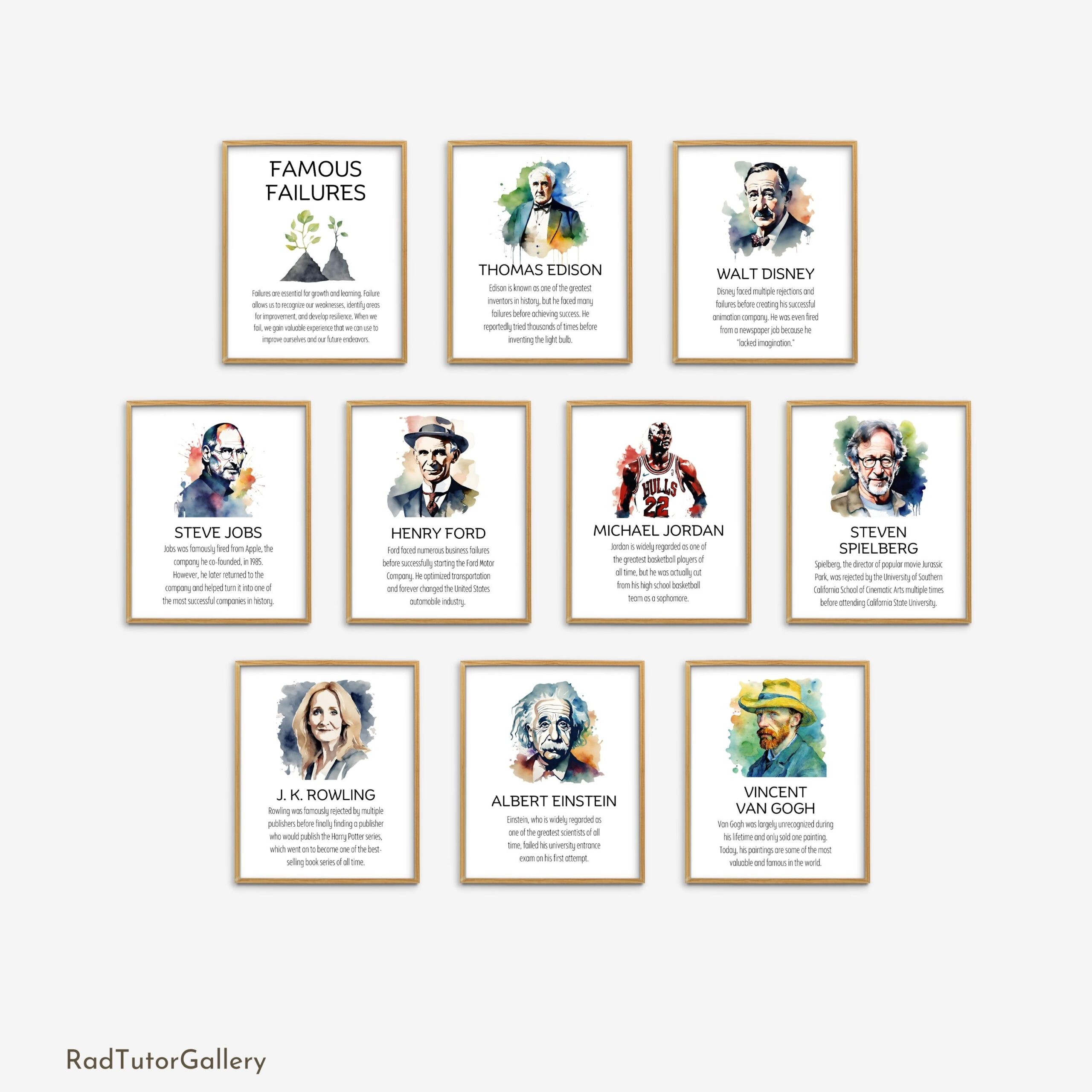 Famous Failures Watercolor