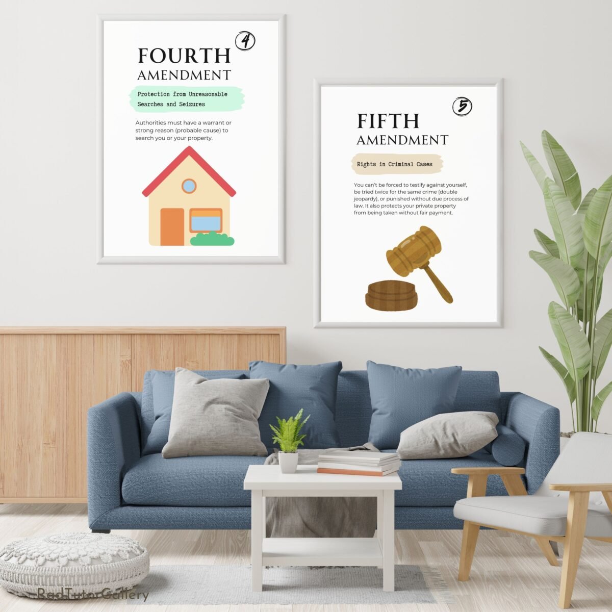 Bill of Rights Simplified Posters – Rad Tutor Gallery