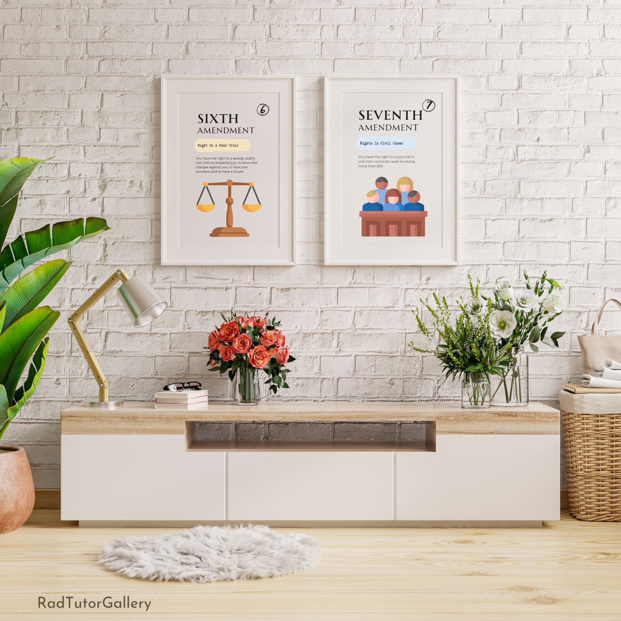 Bill of Rights Simplified Posters