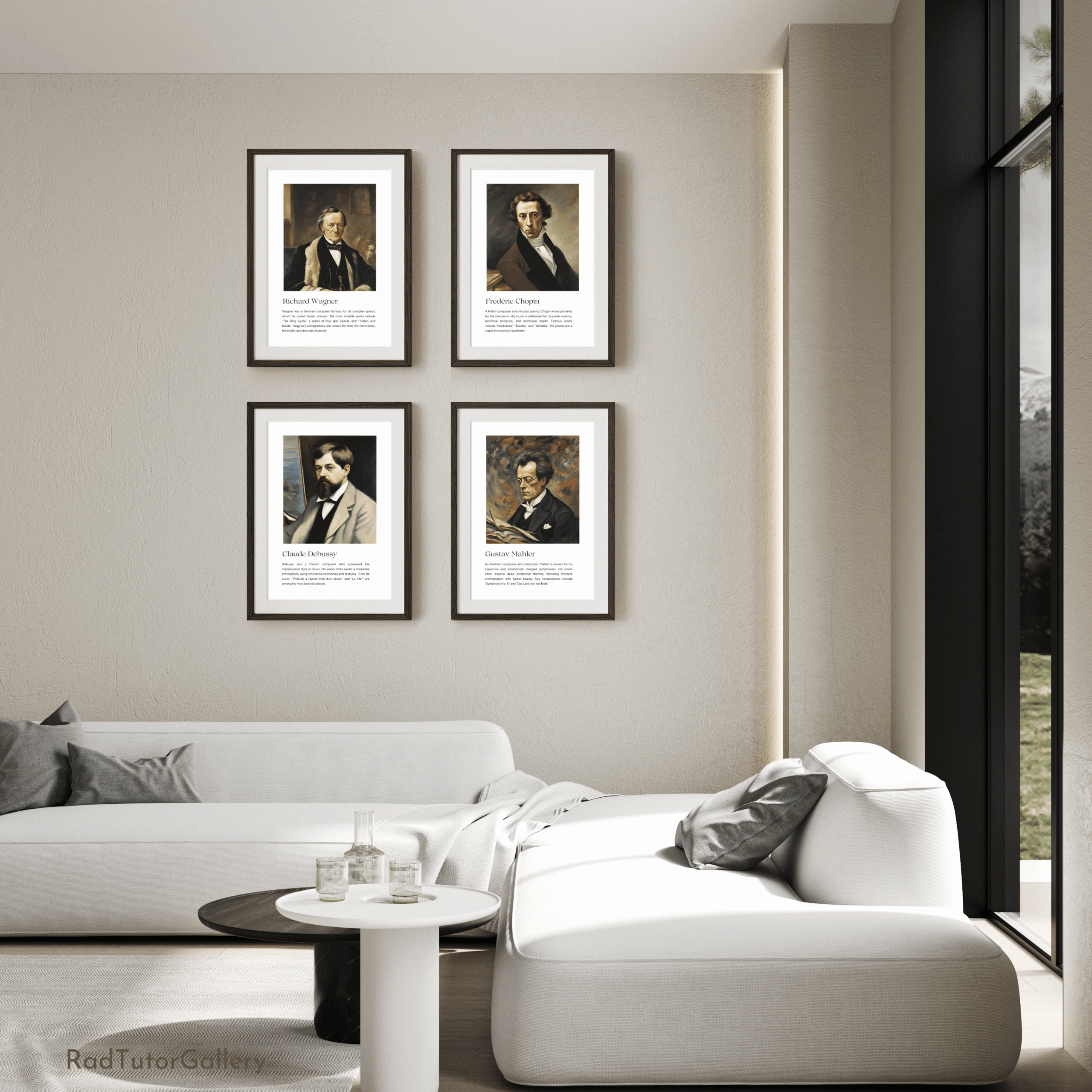 Famous Composers Posters