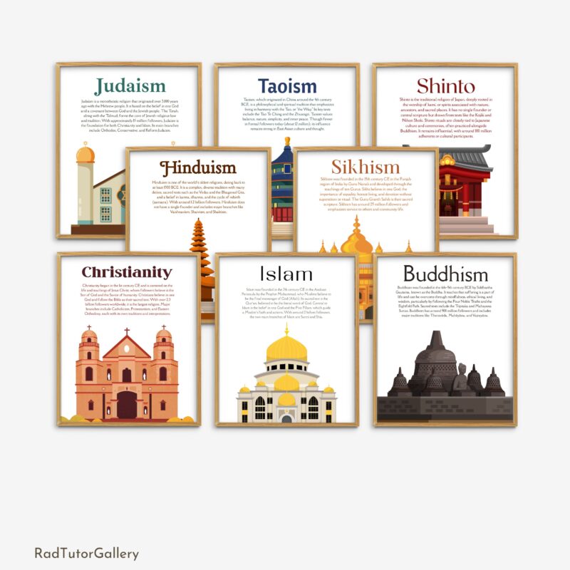Major World Religions Set