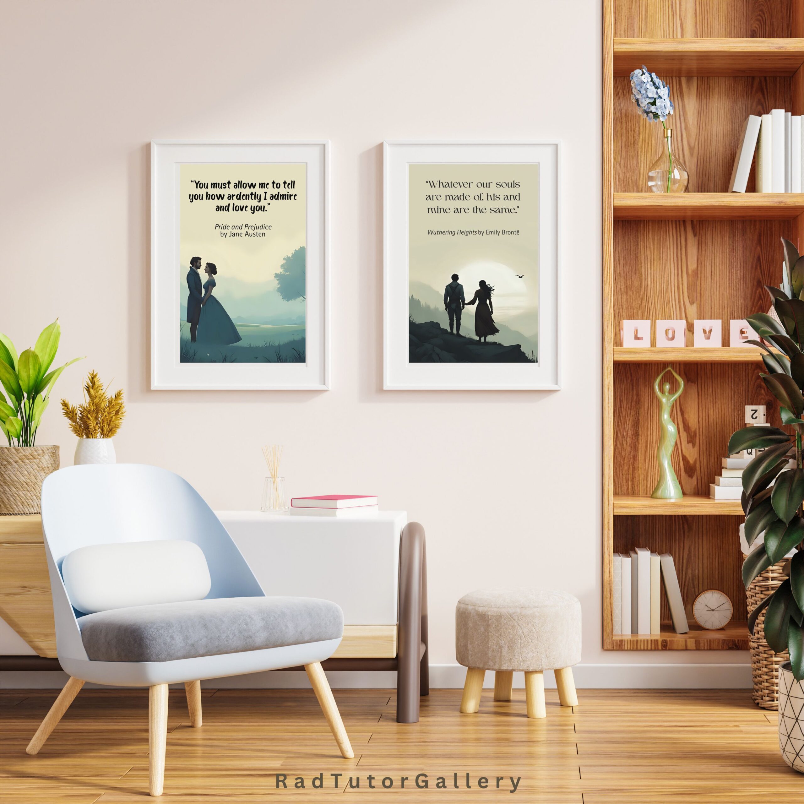 Popular Classic Book Quotes Set