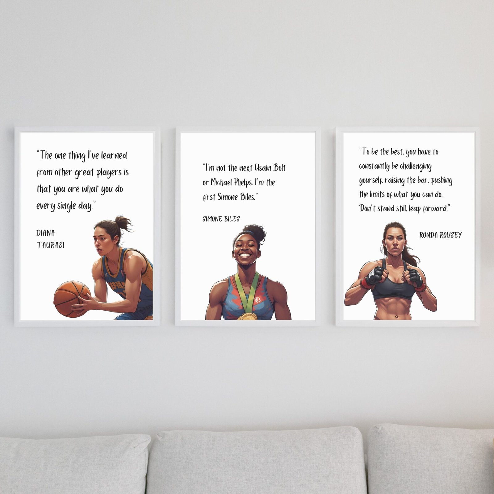 Famous Female Athletes Posters | Printable Classroom Posters | Sport Classroom Decor
