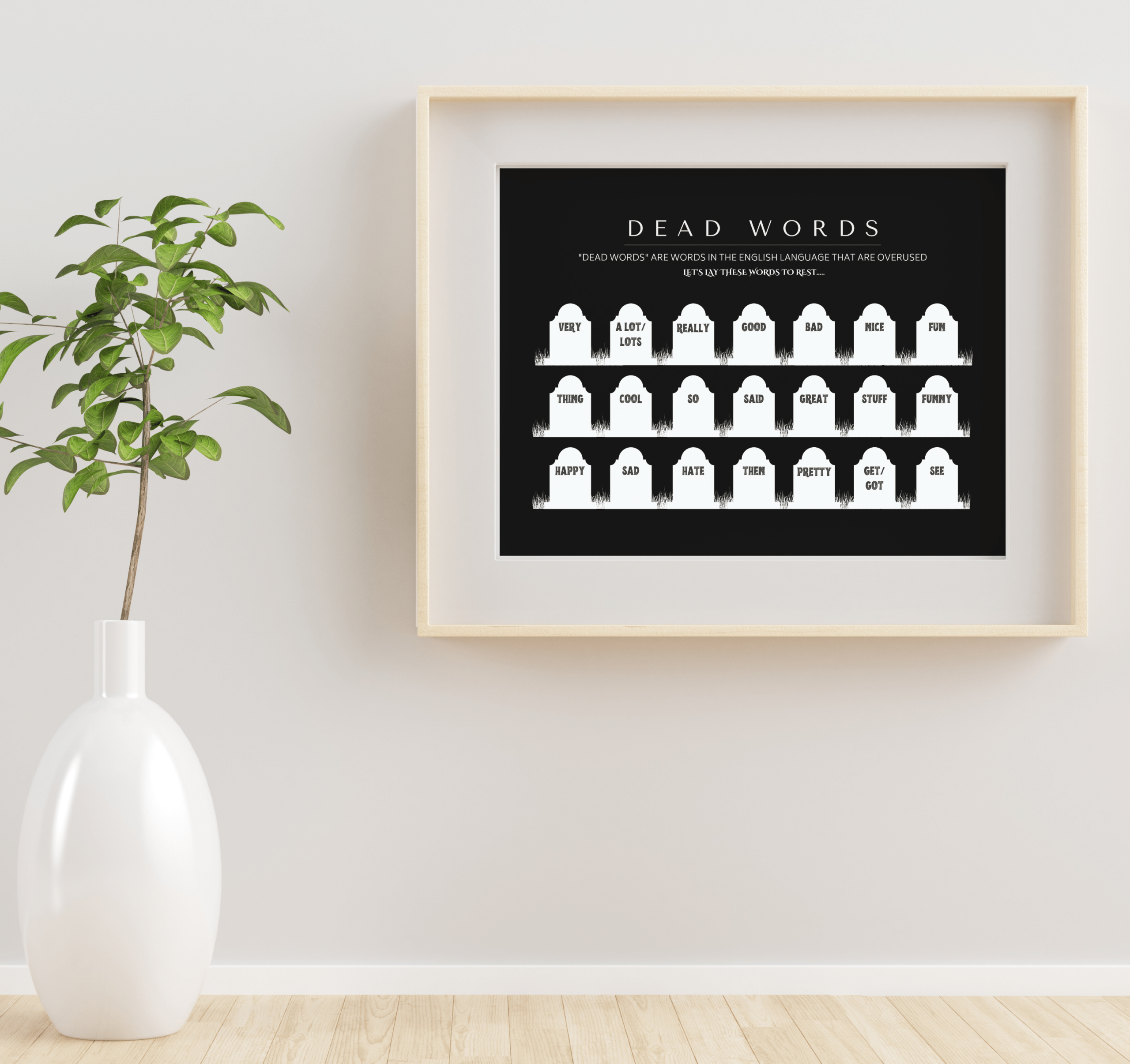 Dead Words Poster