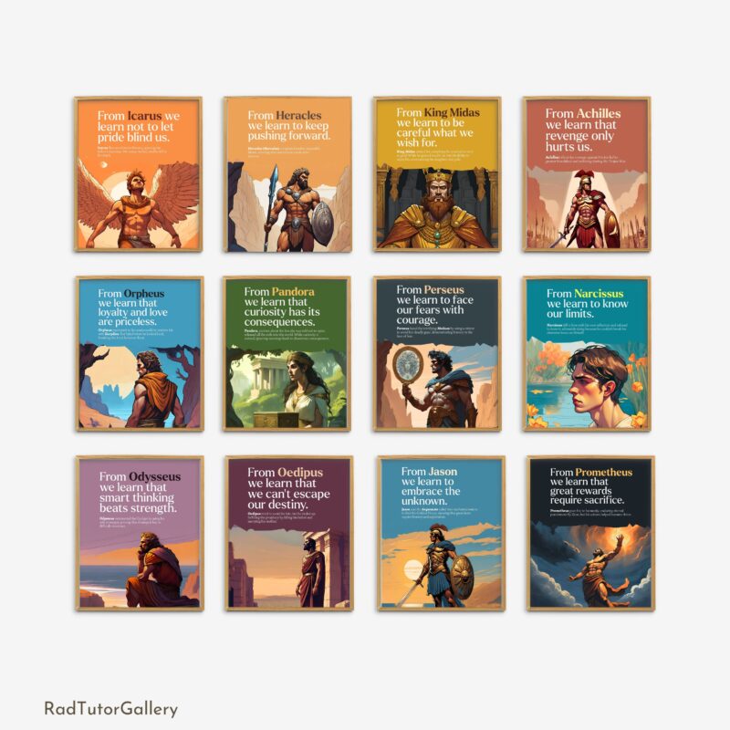 Lessons from Greek Myths Set