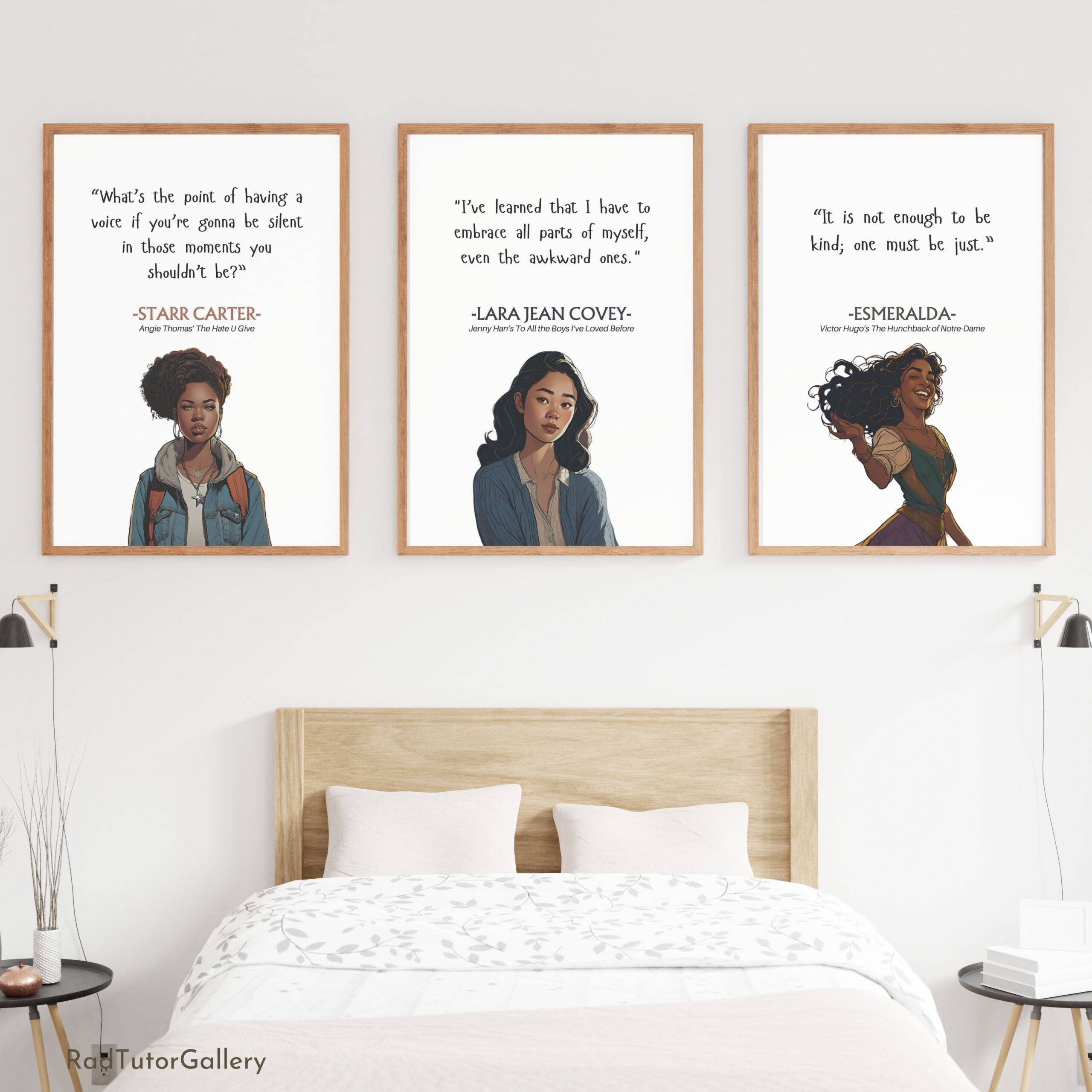 Famous Diverse Book Characters Set