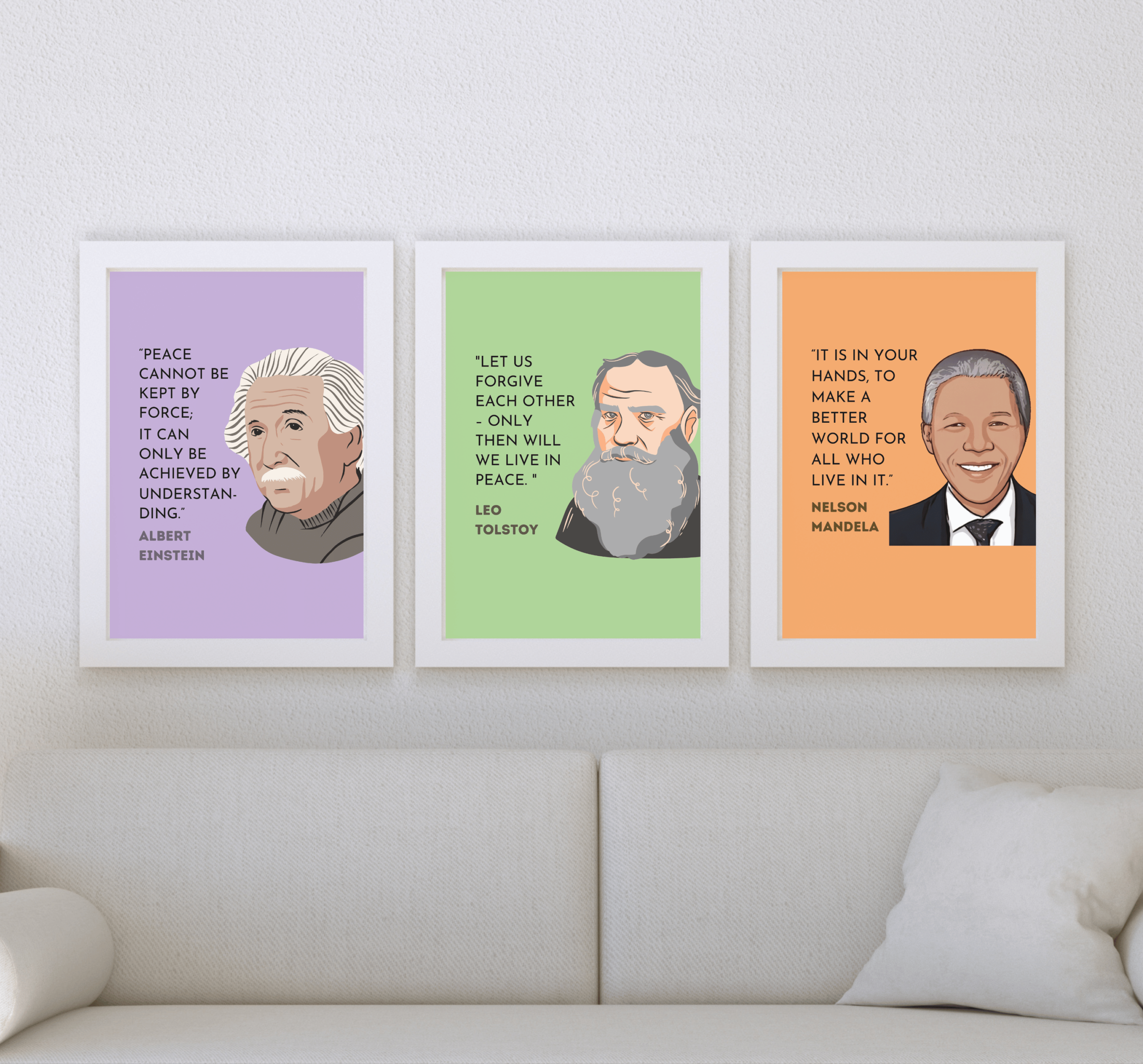 Peace Historical Figures Set