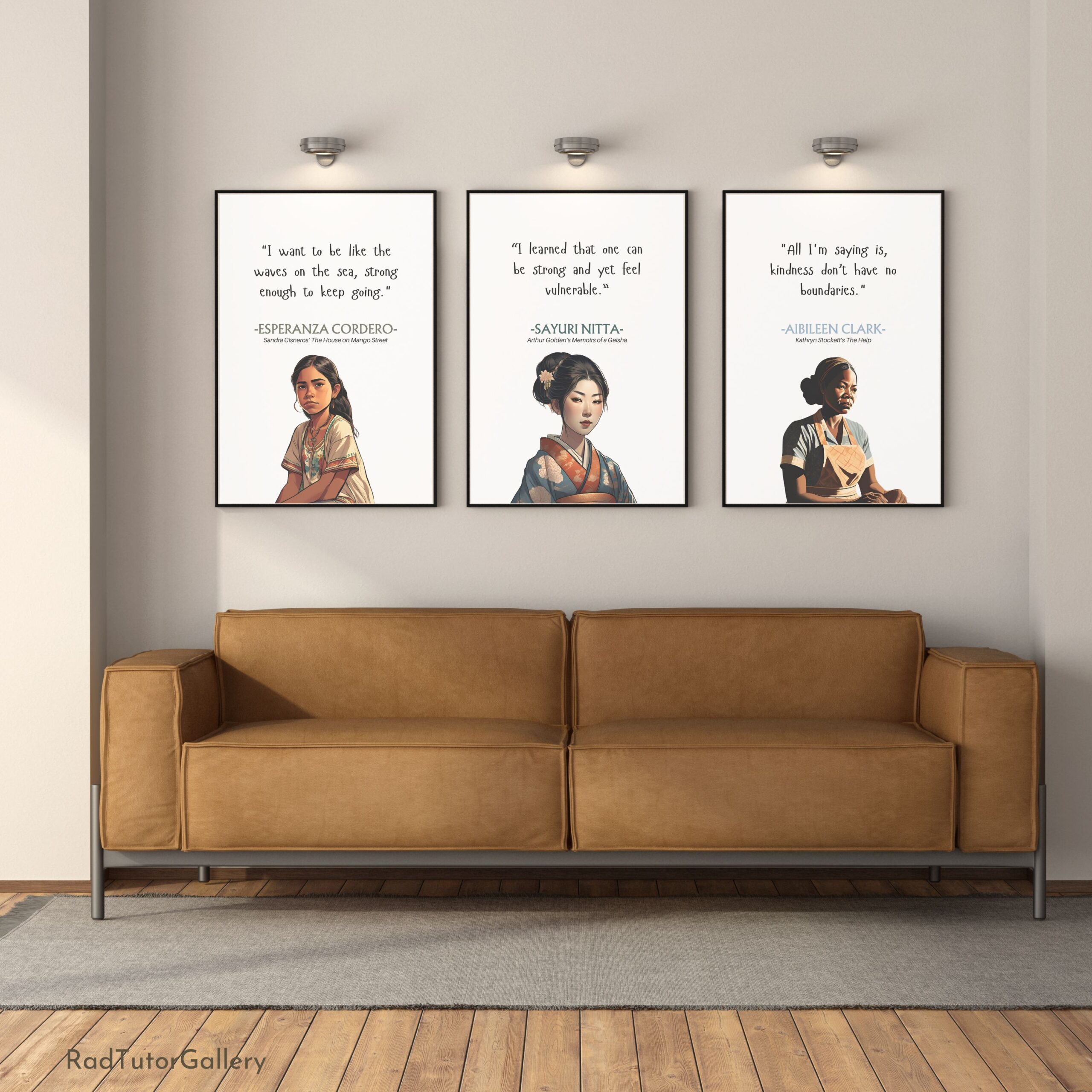 Famous Diverse Book Characters Set