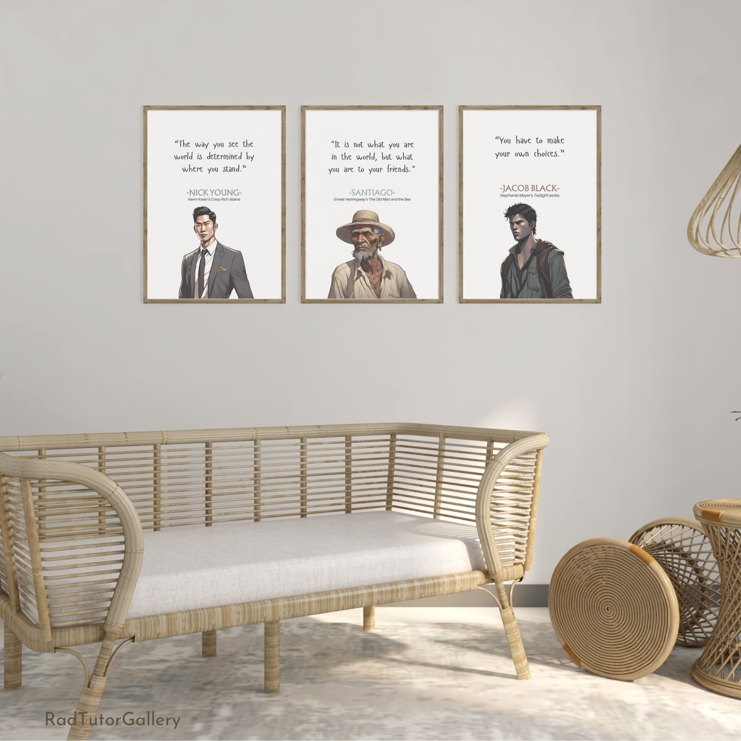 Famous Diverse Book Characters Set