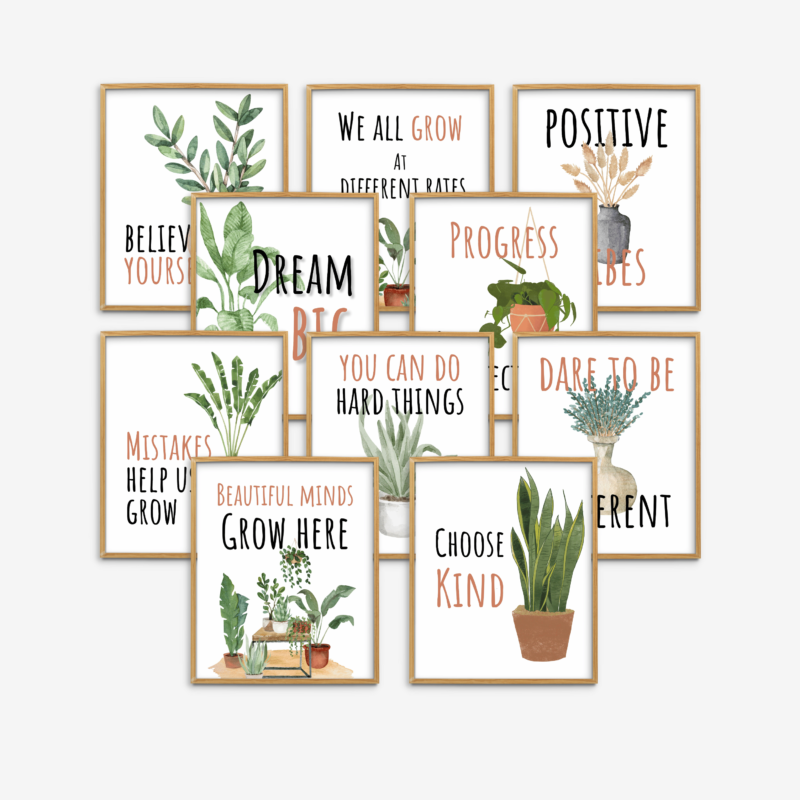 Botanical Motivational Quotes