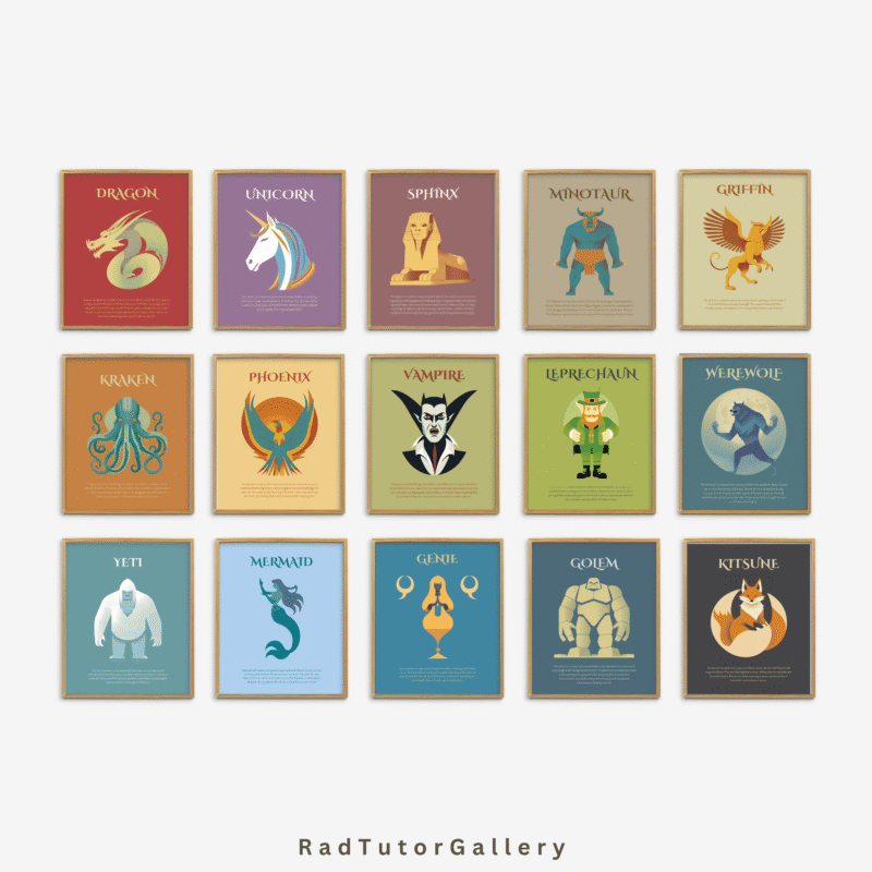Mythical Creatures Set
