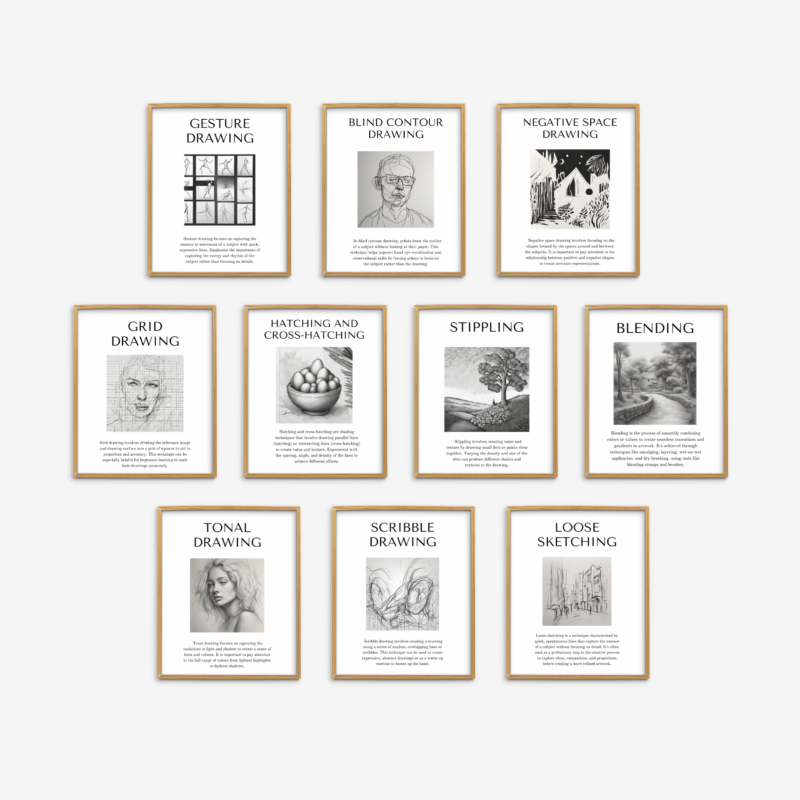 Drawing Techniques Set