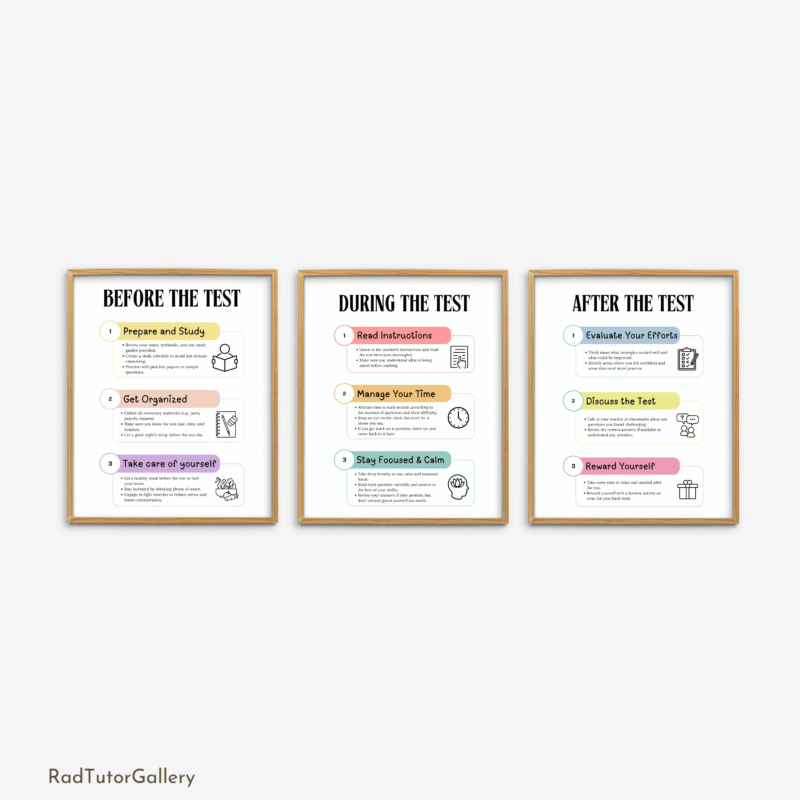 Test Taking Tips Set