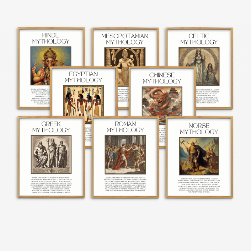 Famous Mythologies Set