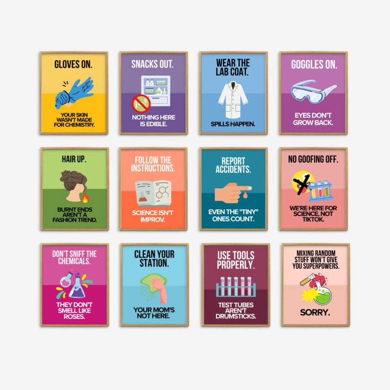 Funny Science Lab Safety Rules