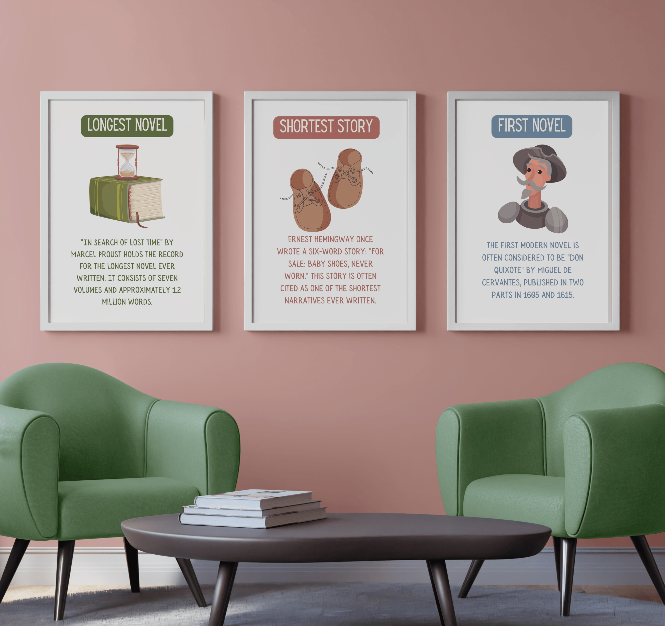 Literary Fun Facts Set