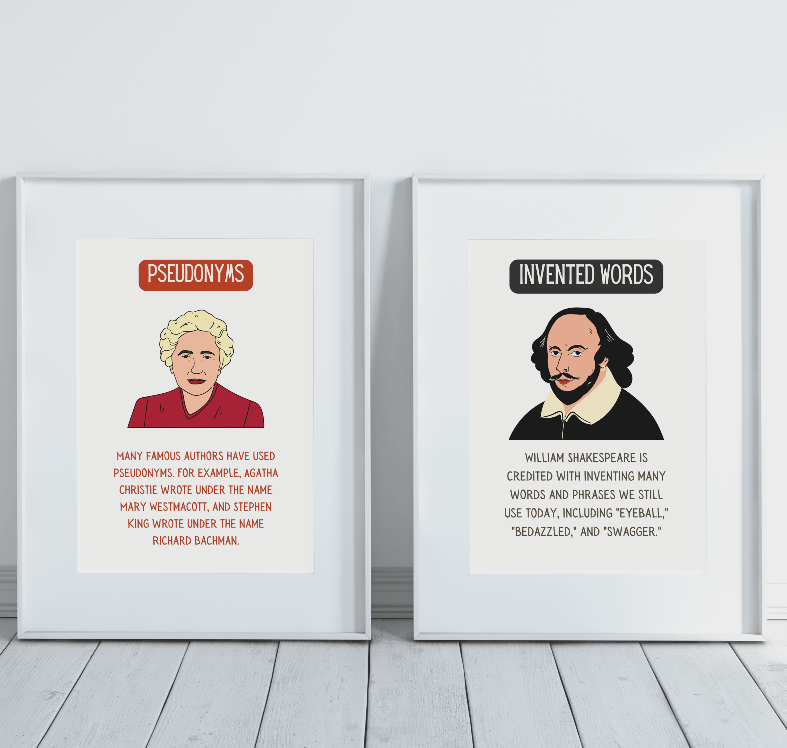 Literary Fun Facts Set