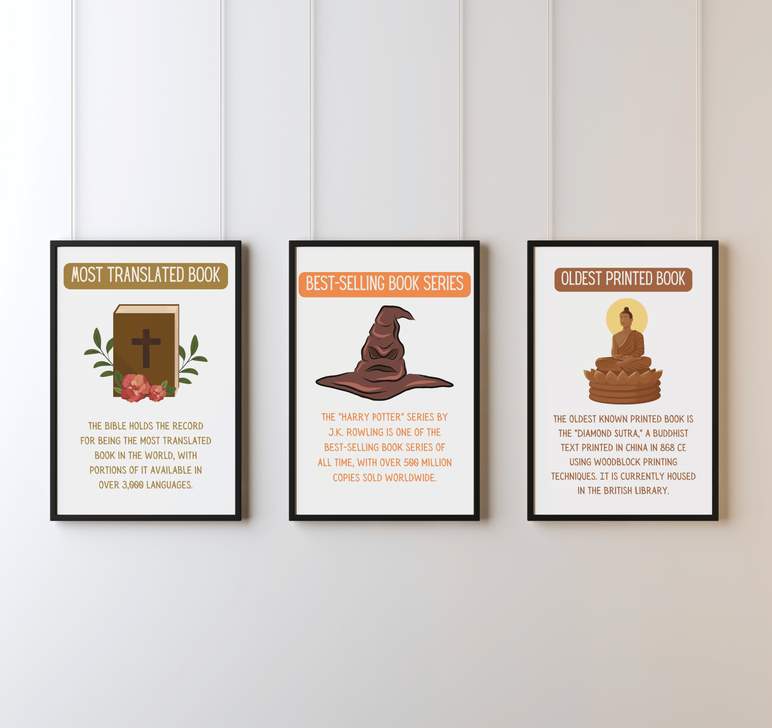 Literary Fun Facts Set