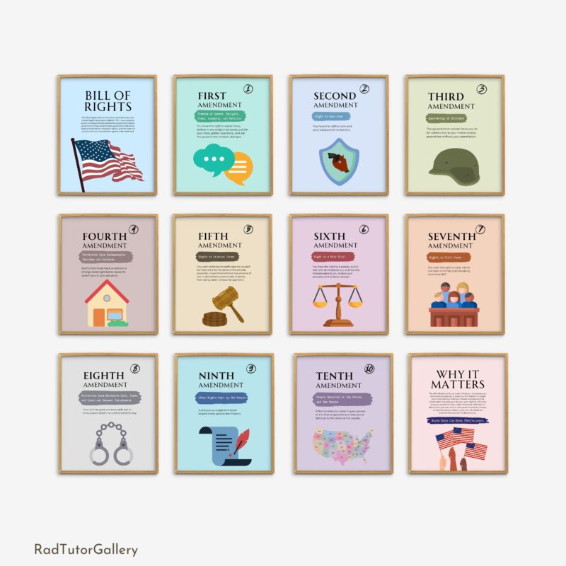 Bill of Rights Simplified Set