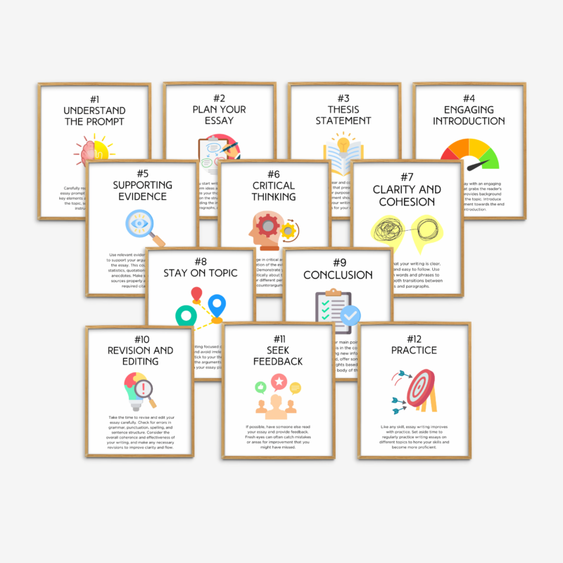 Essay Writing Tips Set