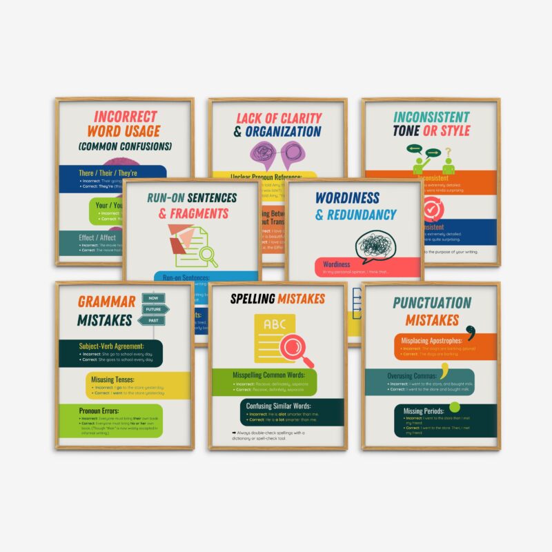 Common Writing Mistakes Set