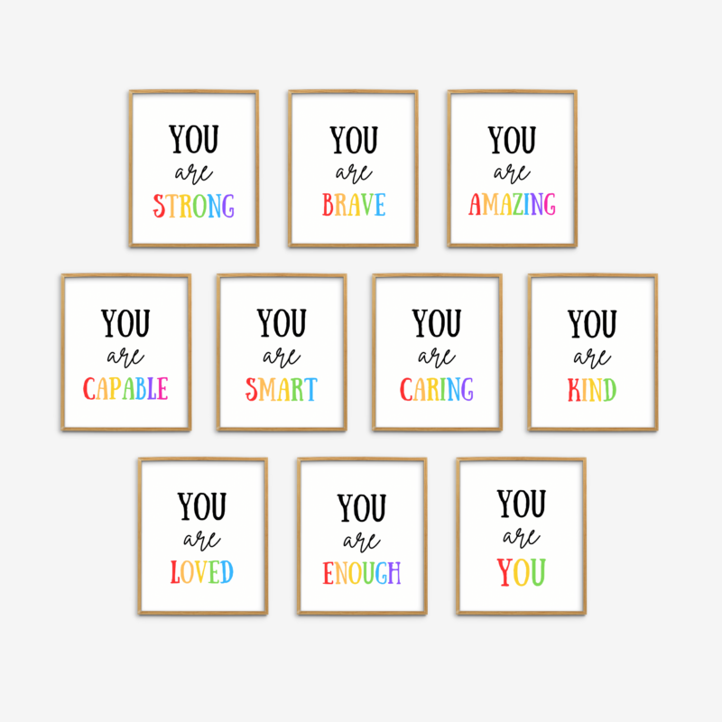 Positive Affirmations Set