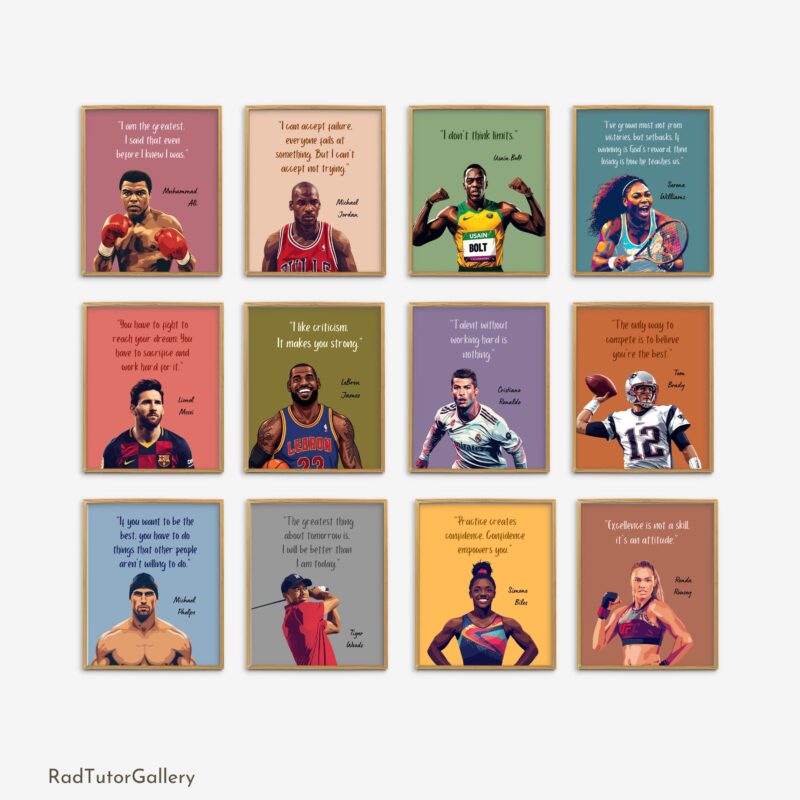 Famous Athletes Boho Set