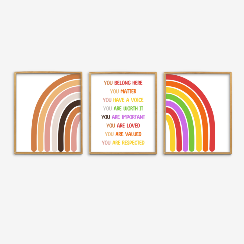 Diversity Rainbow Set