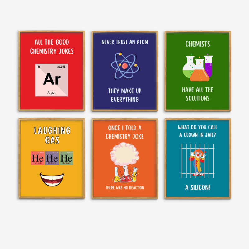 Chemistry Puns Set