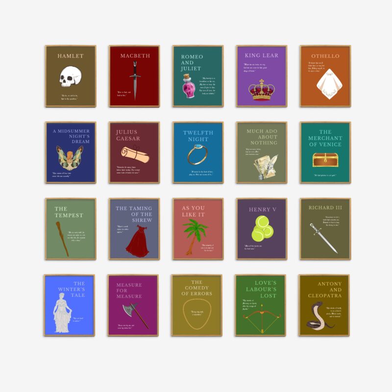 Shakespeare's Popular Works Set