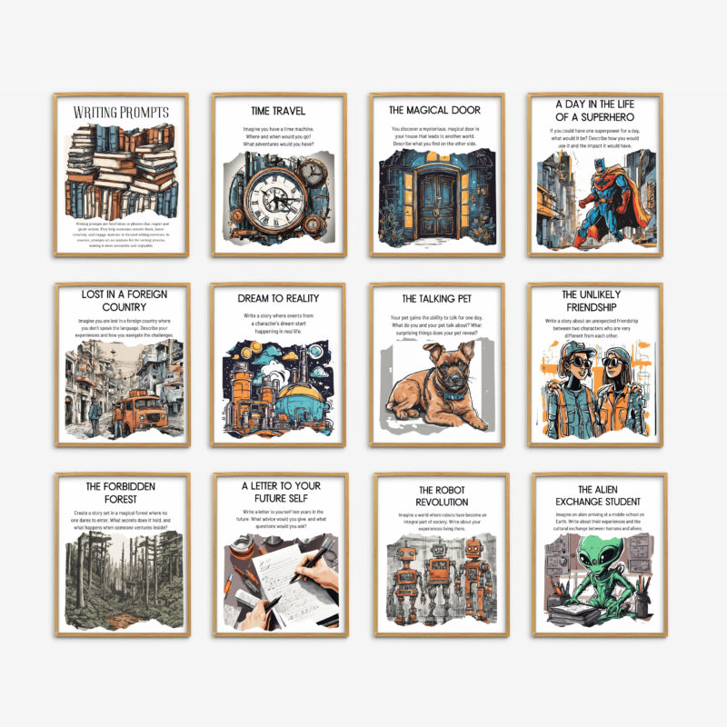 Writing Prompts Set