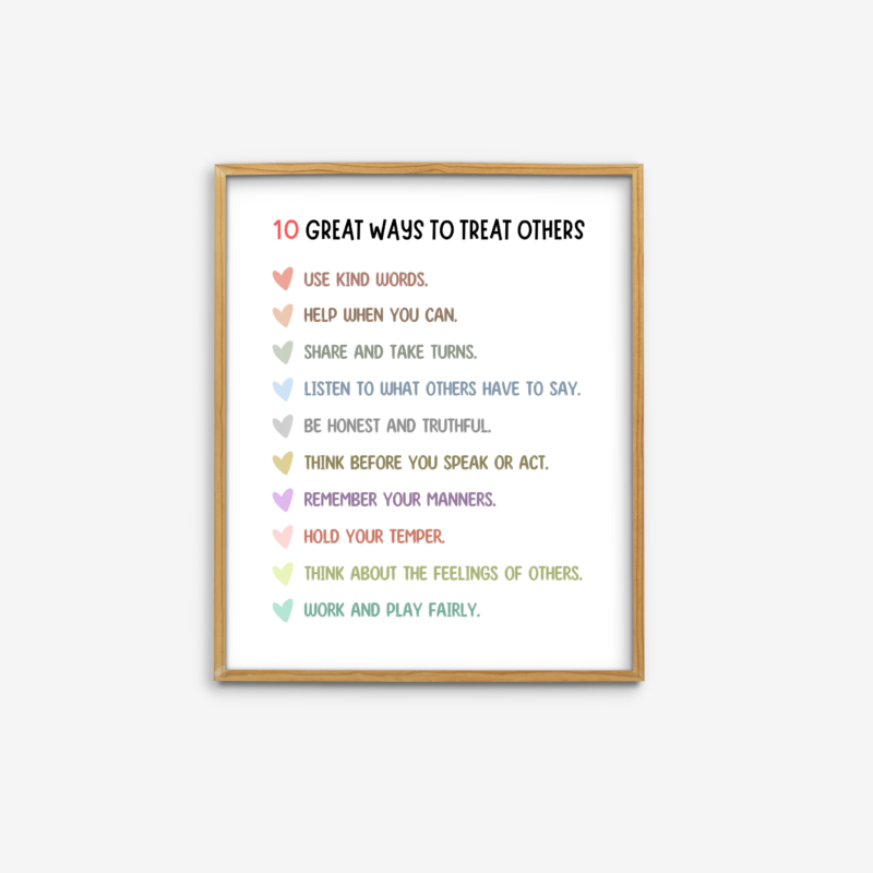 10 Great Ways to Treat Others