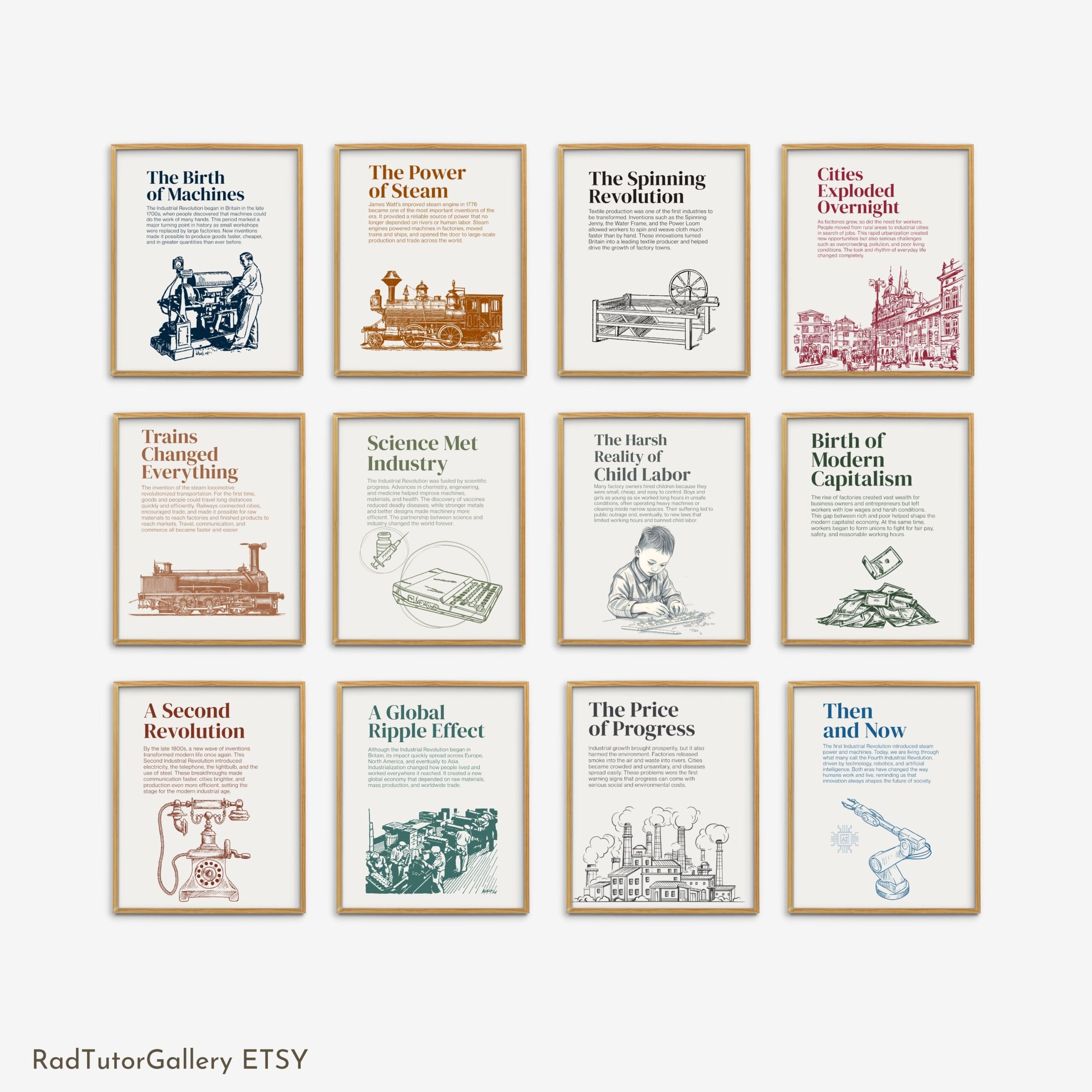 Industrial Revolution Facts Set