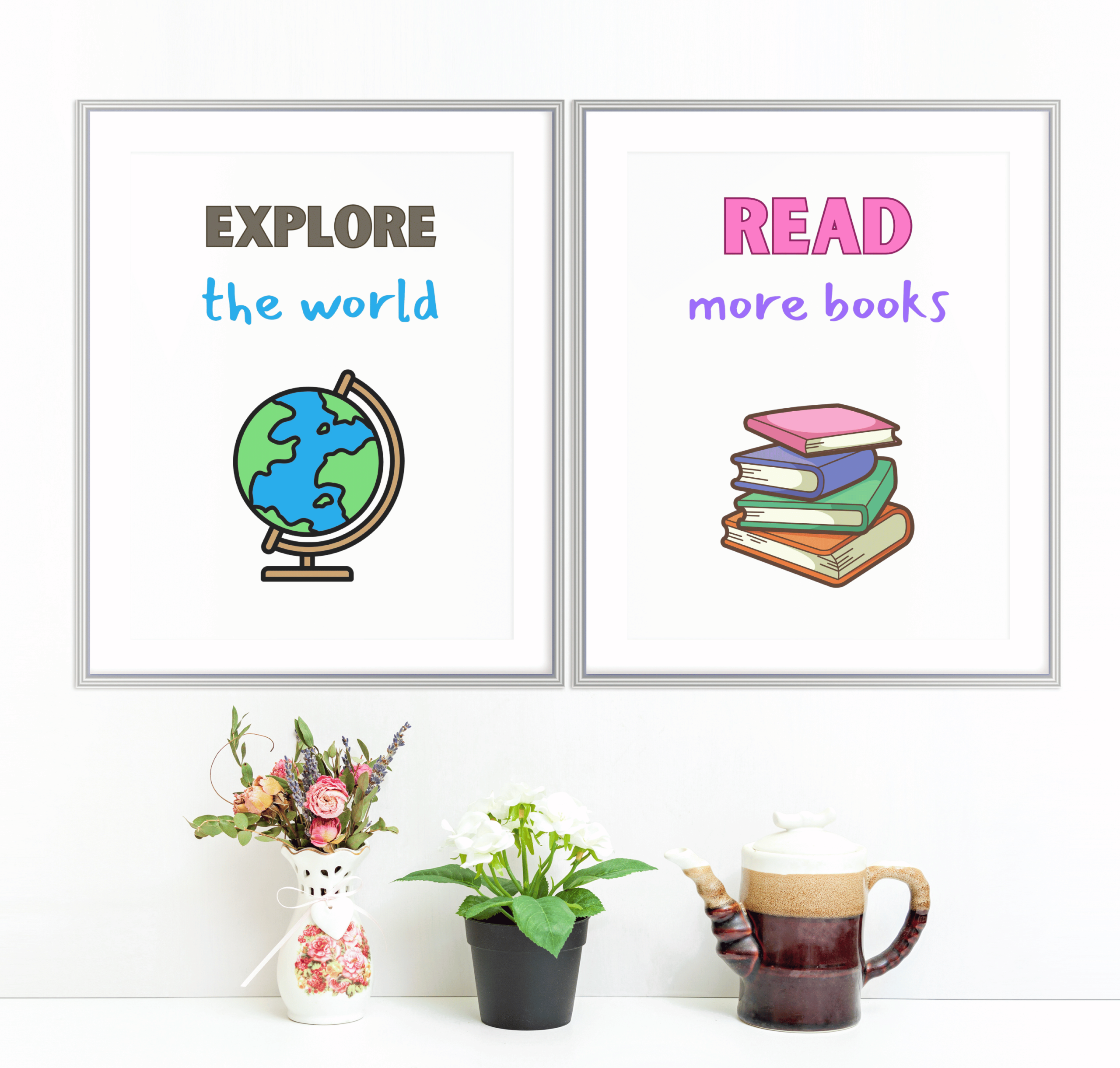 Classroom Items Motivational Set