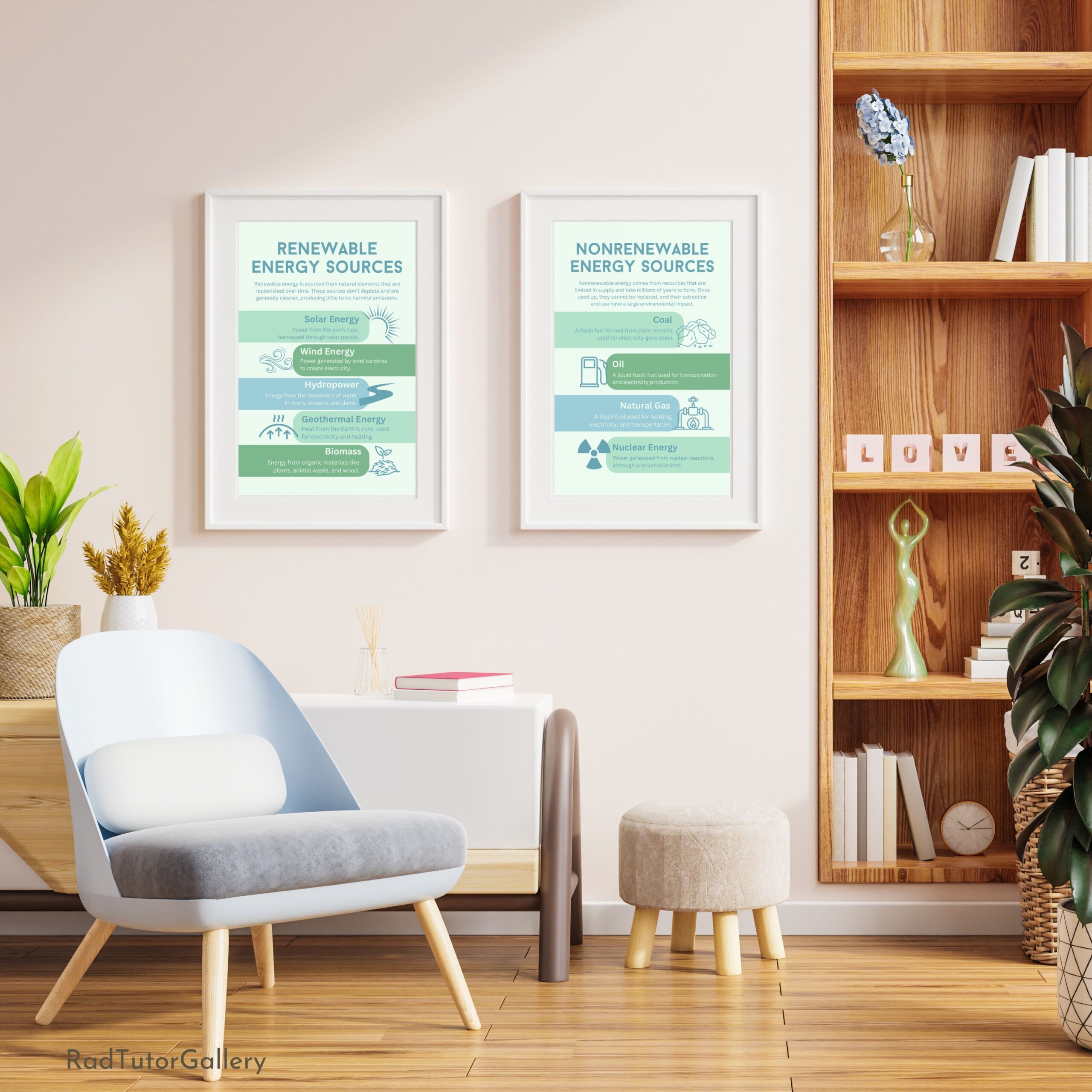 Renewable and Non-Renewable Energy Set