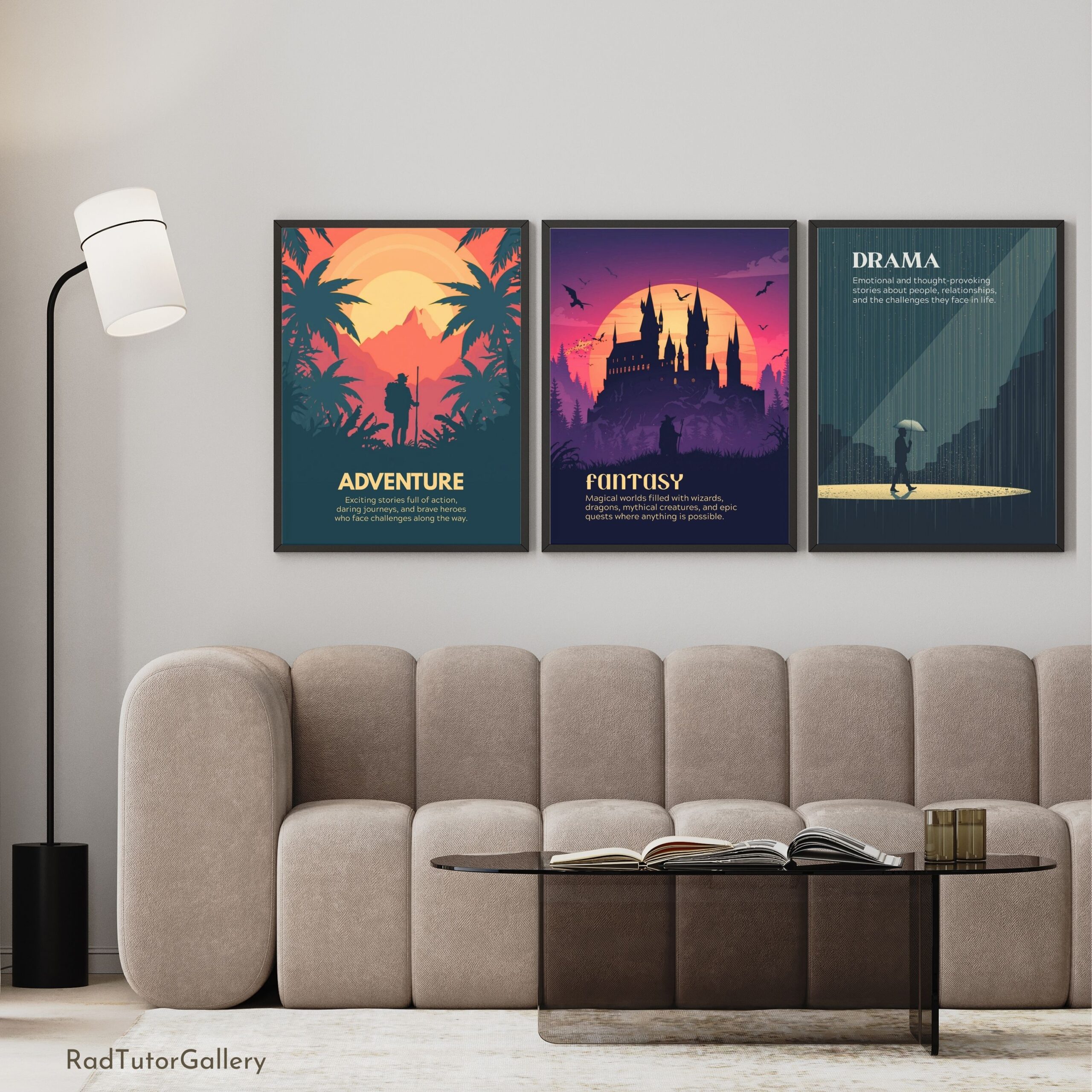 Book Genres Set