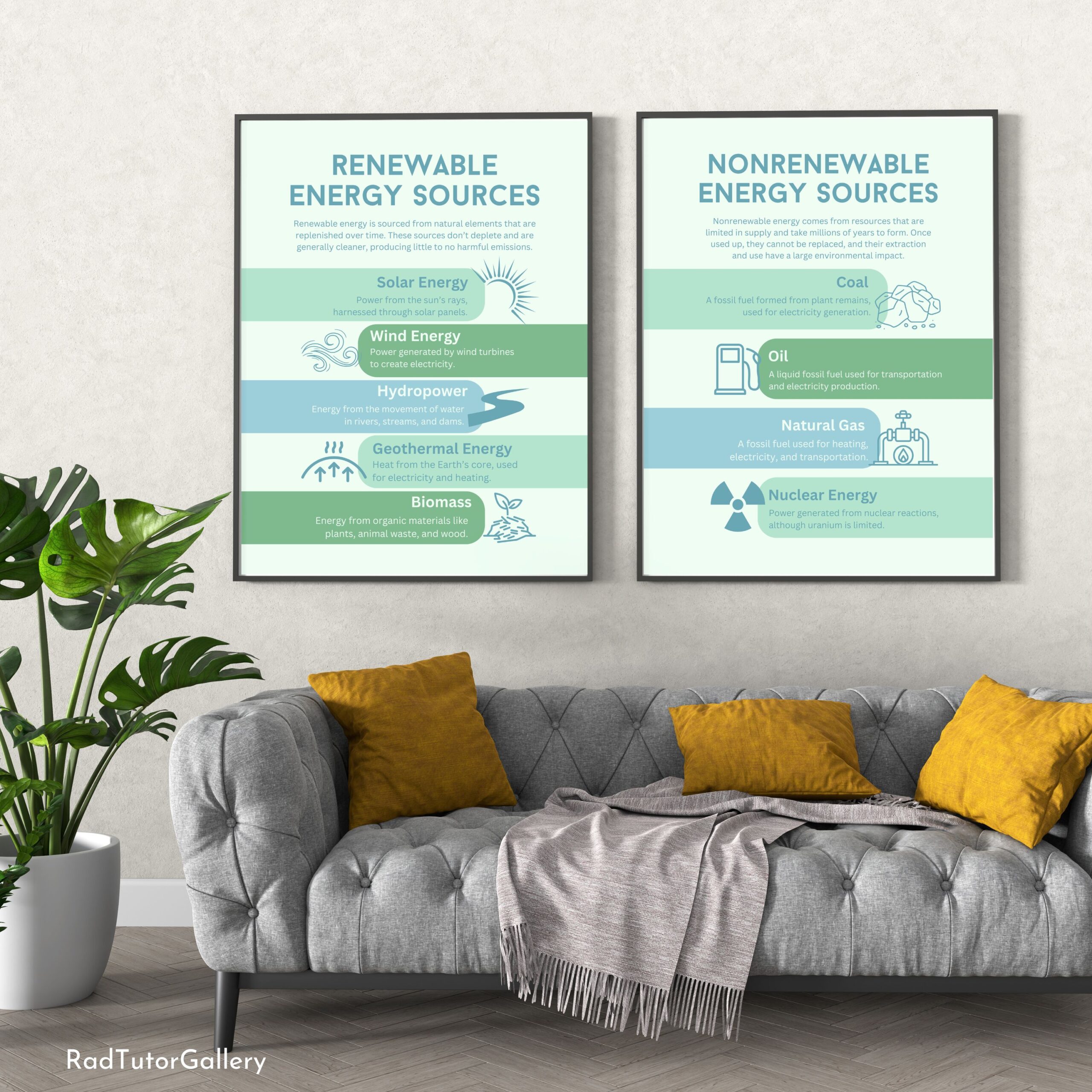 Renewable and Non-Renewable Energy Set